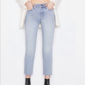 Frame le high straight jeans in Alemany